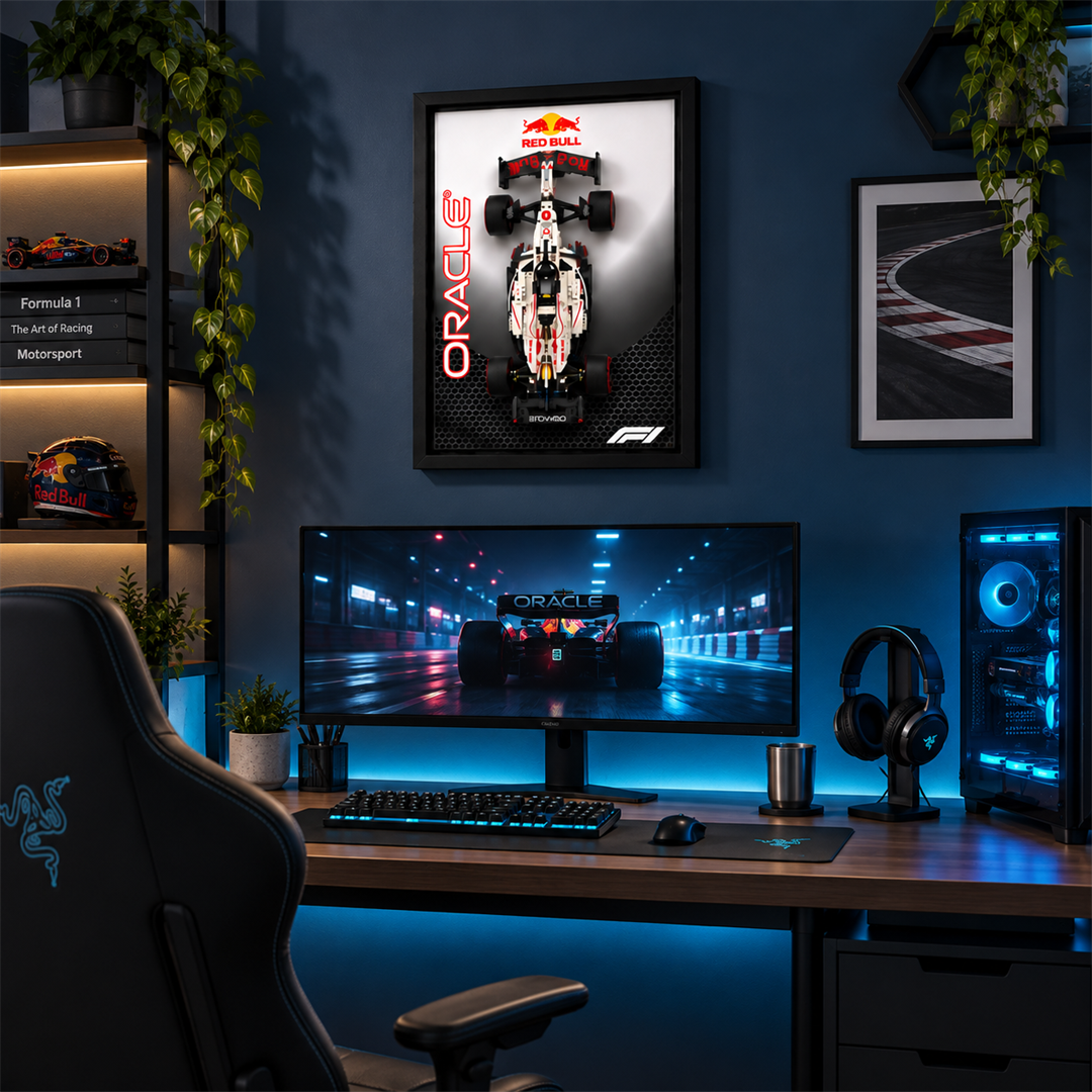 Quadro para Fórmula 1 - Max Verstappen RB21