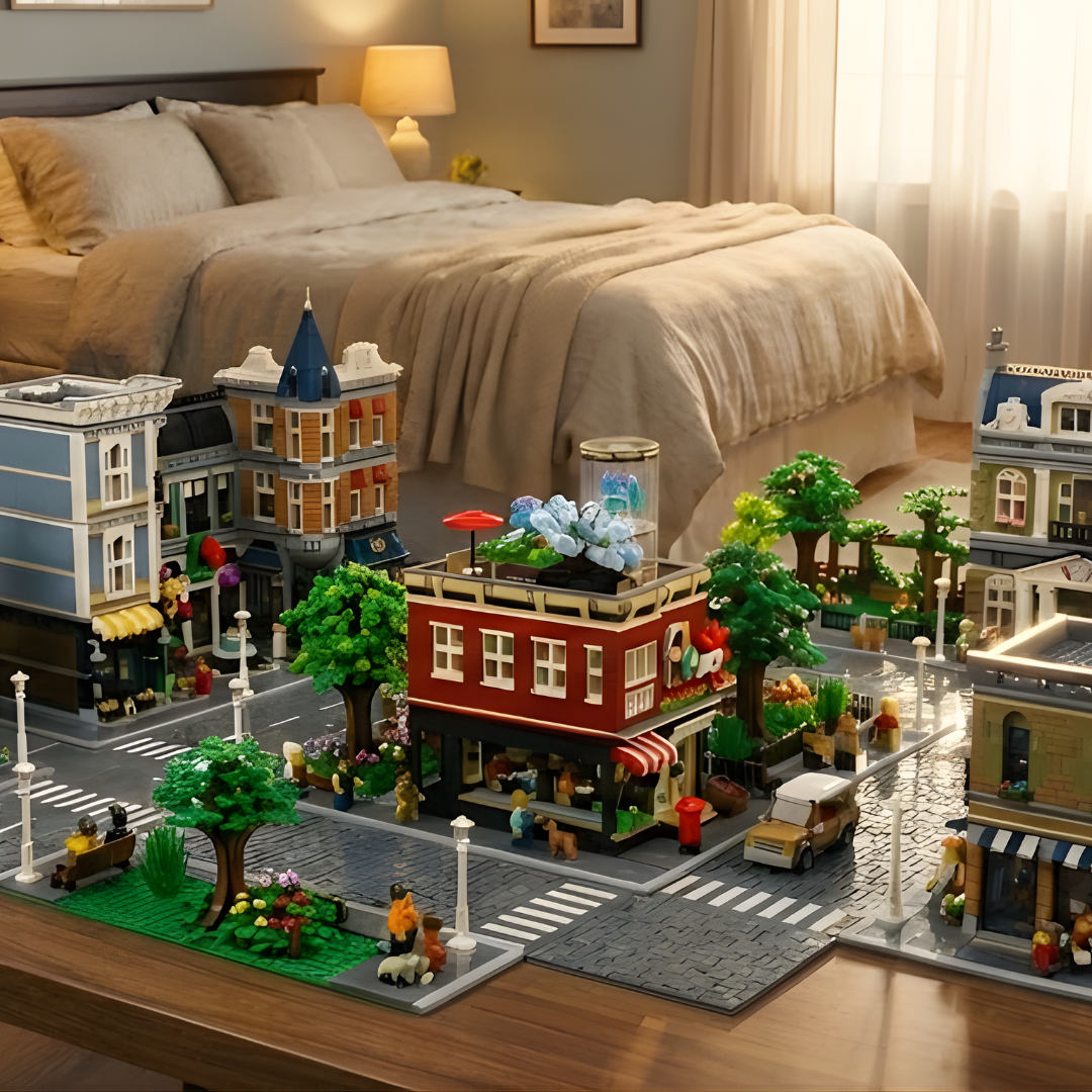 Floricultura NovaTown (2291 peças) - Brics Craft