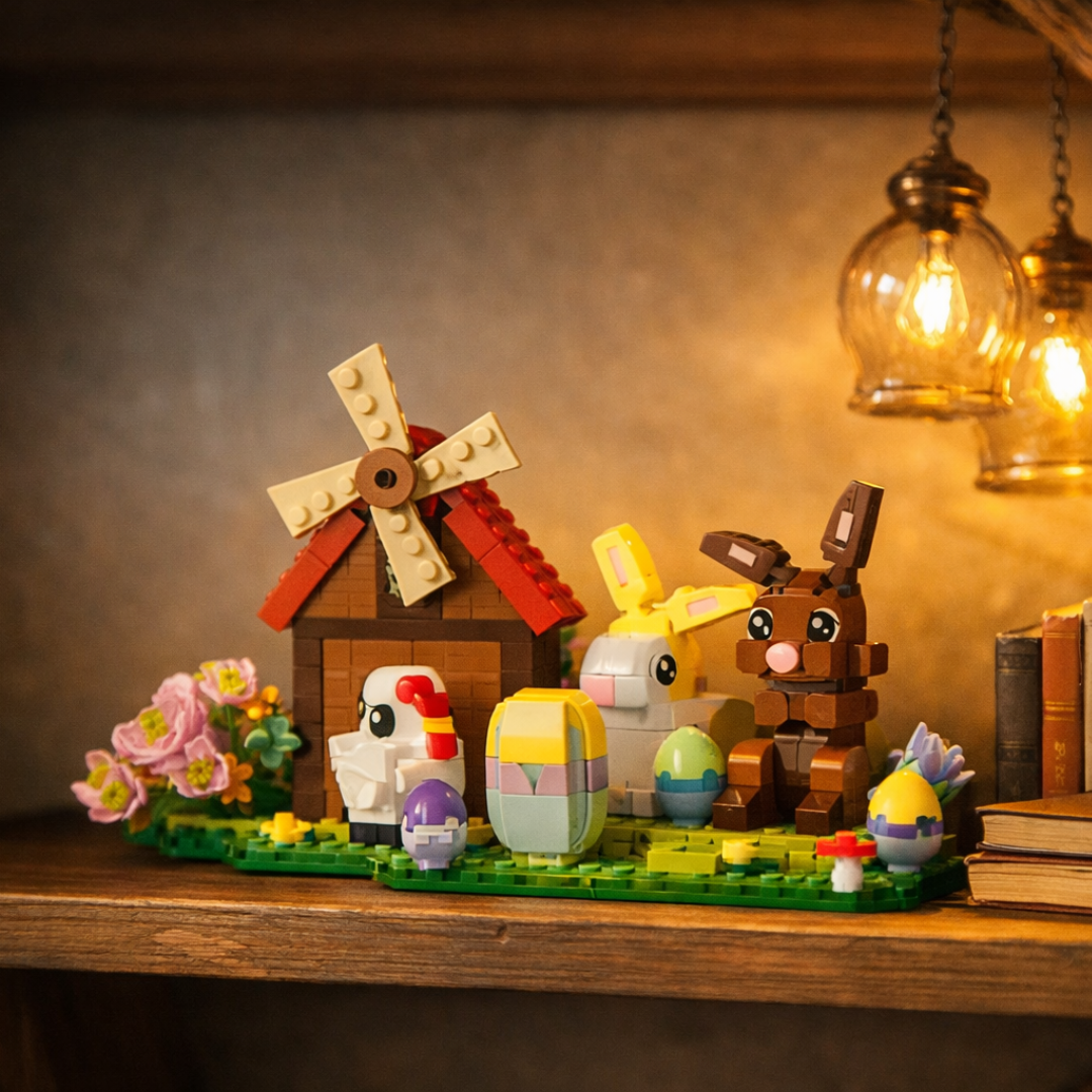 Mansão do Coelho da Páscoa (665 peças)