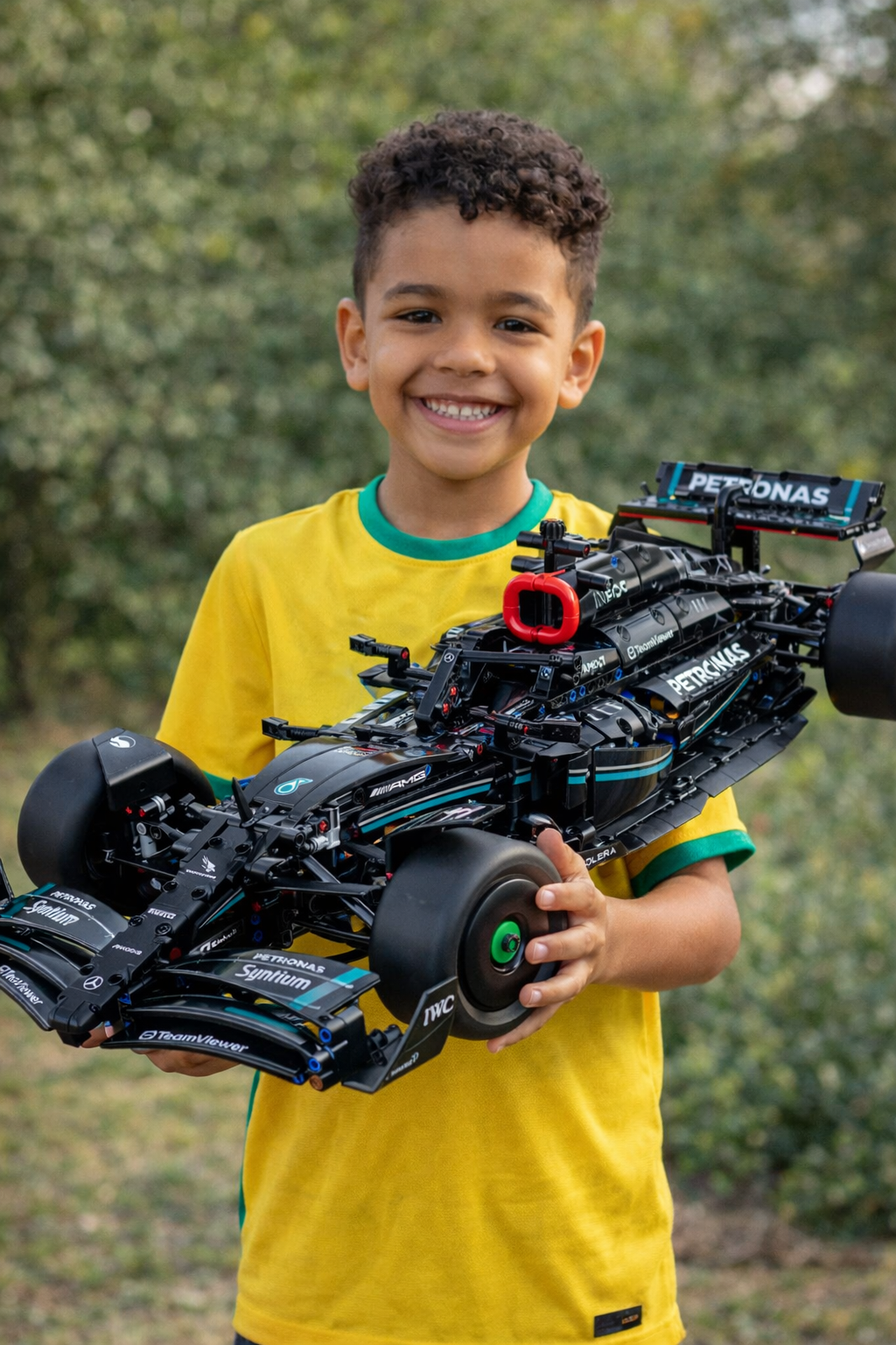 (60% OFF) Fórmula 1 - Mercedes-AMG W14 (1642 peças)