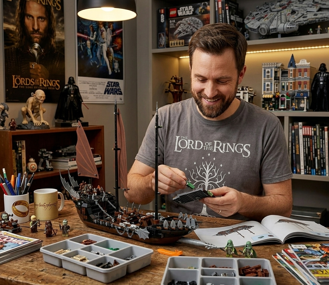 O Senhor dos Anéis - A Emboscada do Navio Pirata (756 peças)