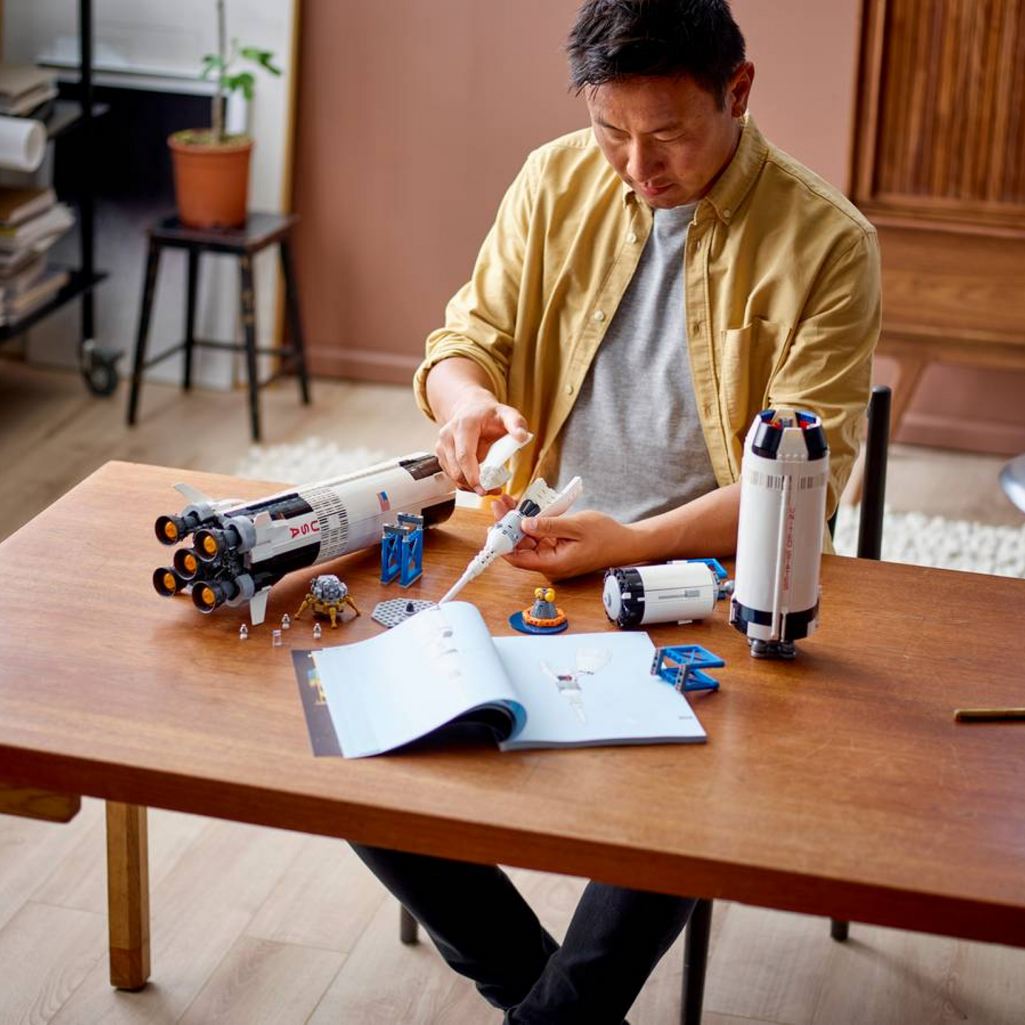 Apollo 5 - NASA AS-204 Saturno V (1969 peças)