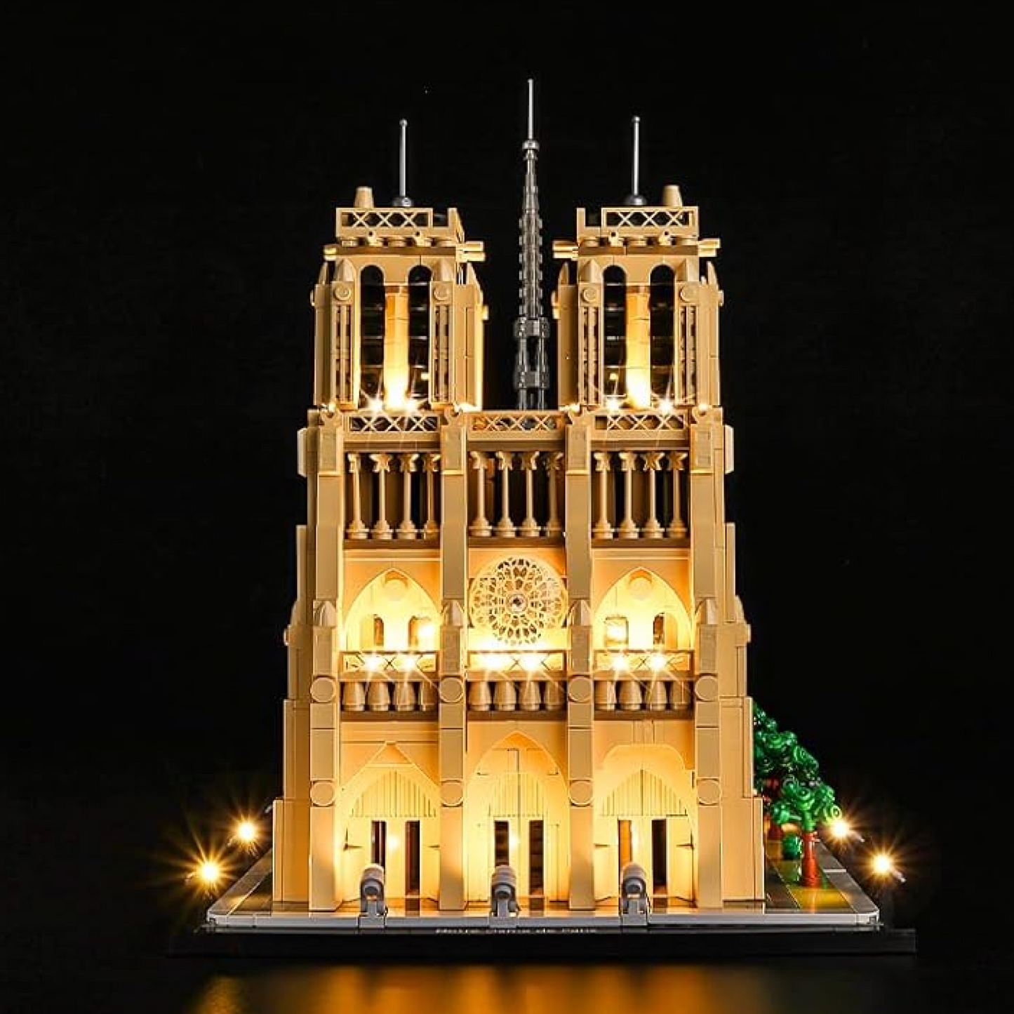 Kit de Iluminação para a Catedral de Notre-Dame de Paris (4383 peças)