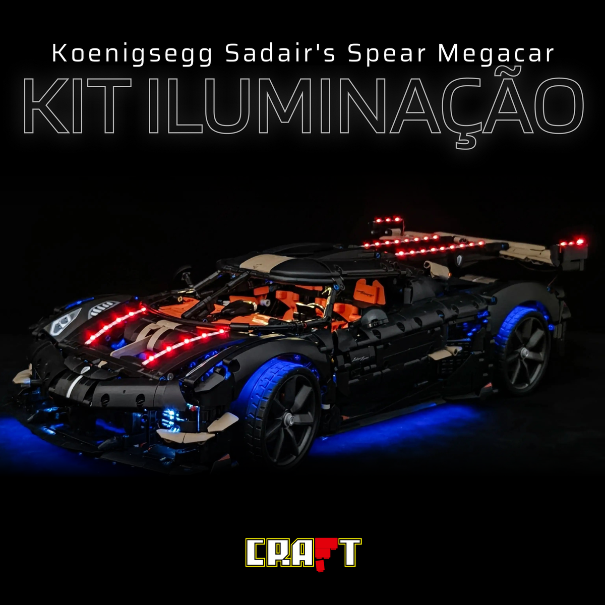 Kit de iluminação para o Sadair's Spear Megacar