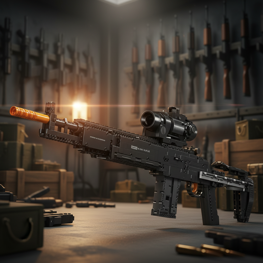 Rifle Tático MK14 EBR (1656 peças)