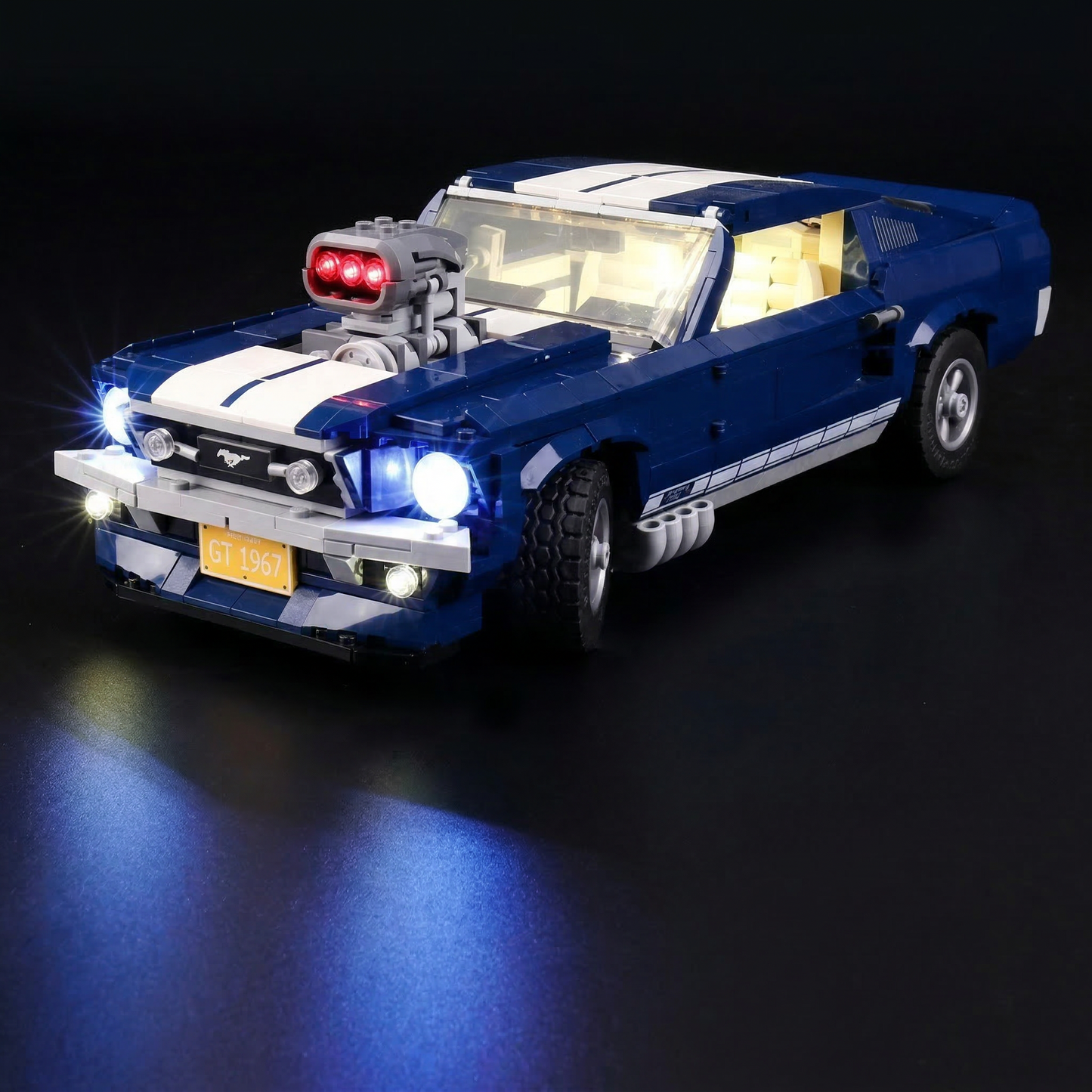 Kit de Iluminação para o Ford Mustang (1471 peças)