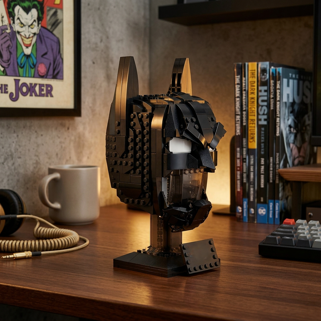 Capacete do Batman (410 peças)