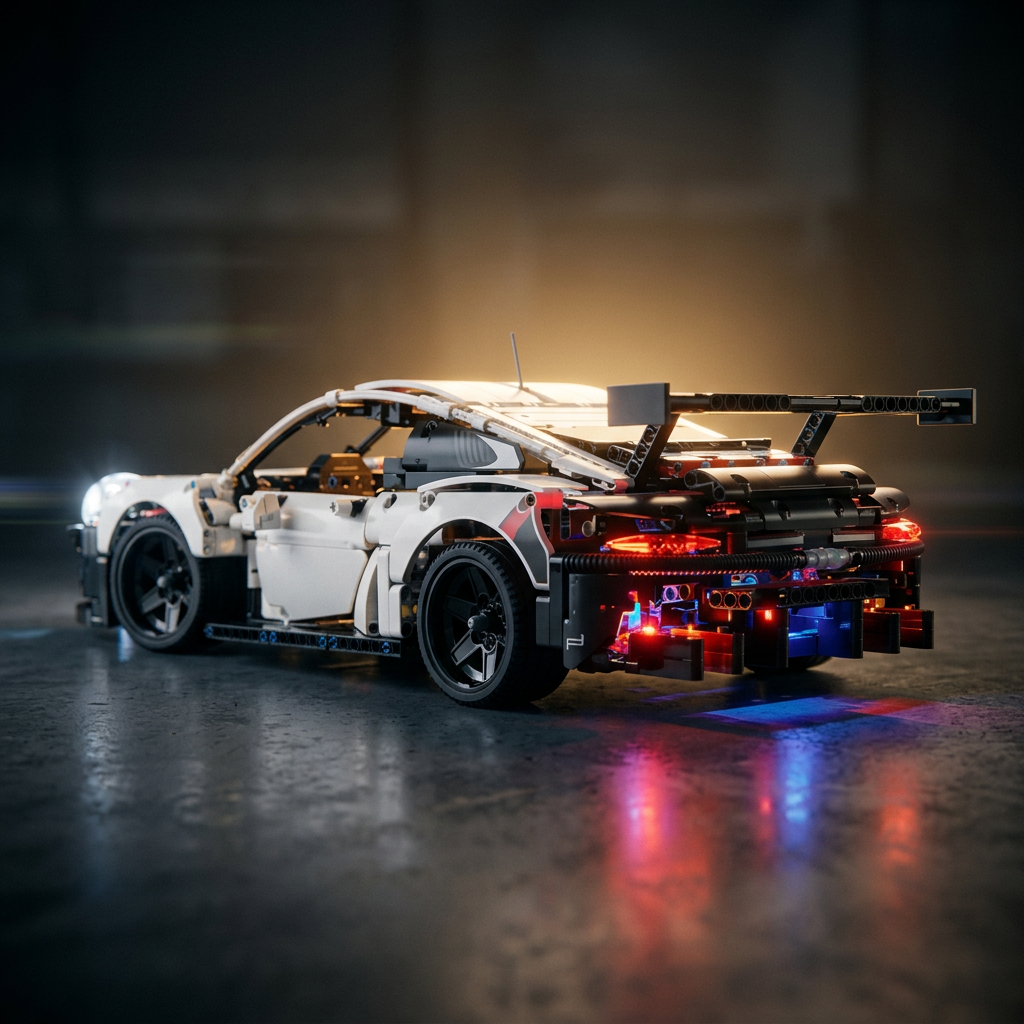 Kit de Iluminação para o Porsche 911 RSR (1580 peças)