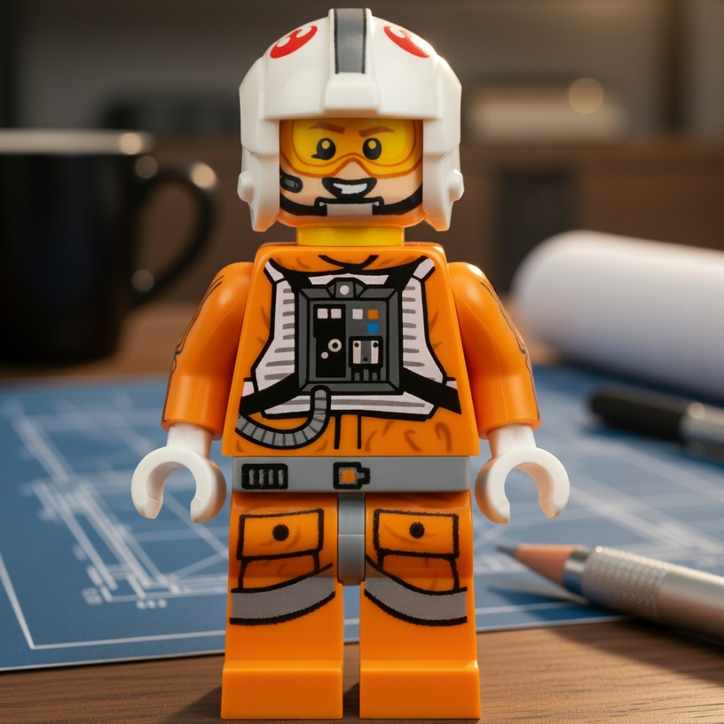 Star Wars - Snowspeeder Rebelde (1703 peças)