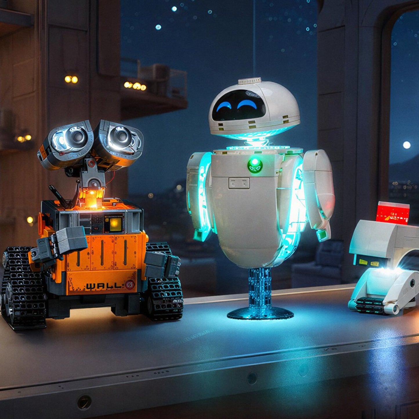 Kit de Iluminação o Wall-e e a EVA (811 peças)