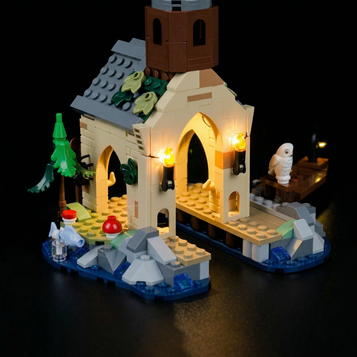 Kit de Iluminação para a Casa de Barco de Hogwarts (350 peças)