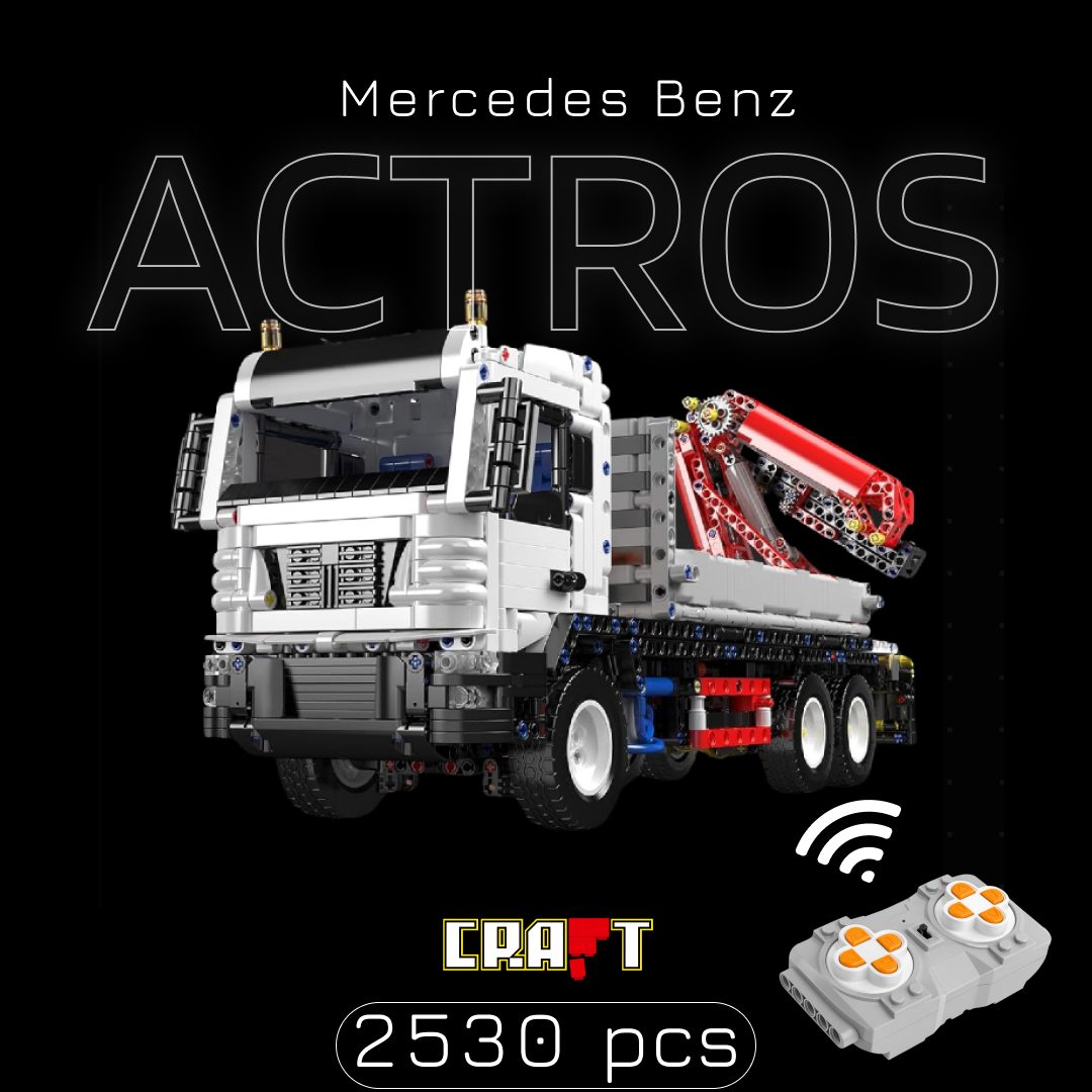Mercedes-Benz Actros 2636 (2530 peças) – Brics Craft
