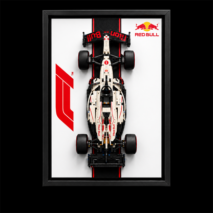 Quadro para Fórmula 1 - Max Verstappen RB21 com listra