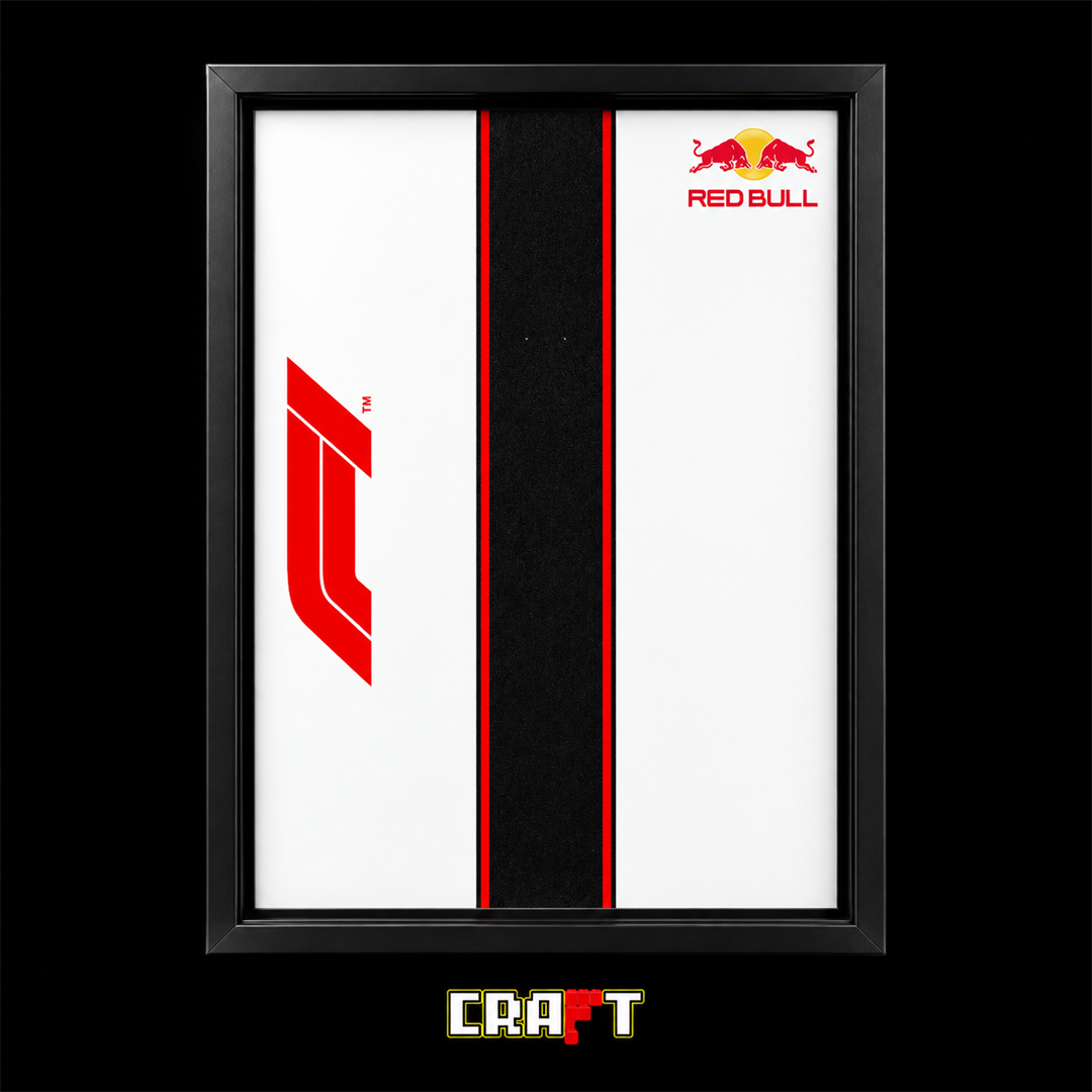 Quadro para Fórmula 1 - Max Verstappen RB21 com listra