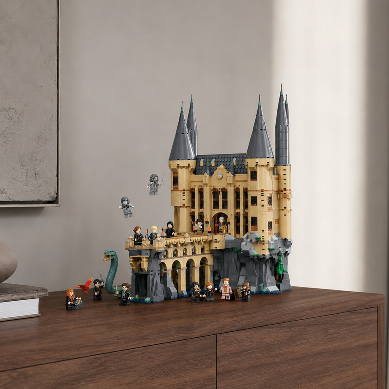 Hogwarts - Castelo: Ala Leste (2164 peças)