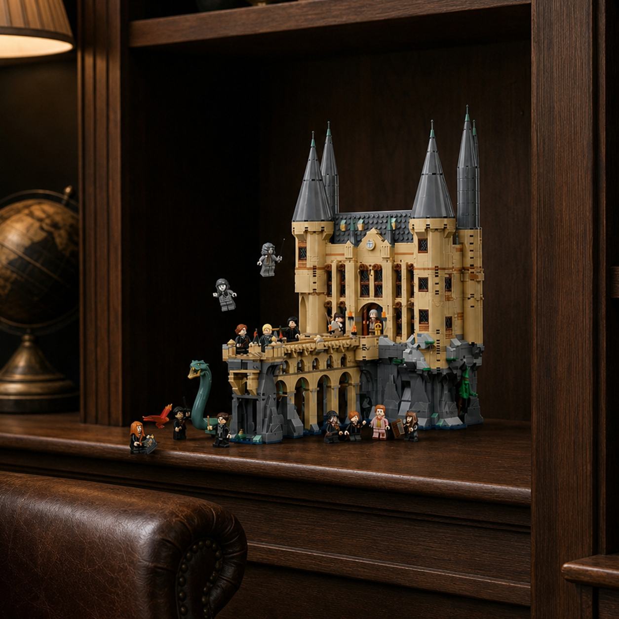 Hogwarts - Castelo: Ala Leste (2164 peças)