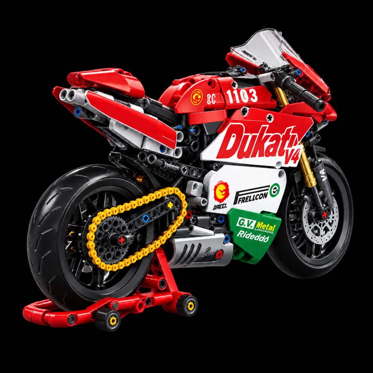 Imagem hero isolada do produto Ducati V4 (800 peças), posição 2