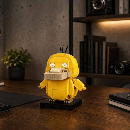 Compre Junto Pikachu + Psyduck - Psyduck em blocos em escritorio moderno