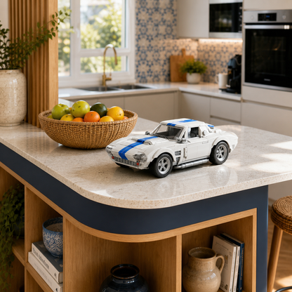 Hot Wheels Corvette Grand Sport (918 pcs) — 04 ambiente cozinha ilha