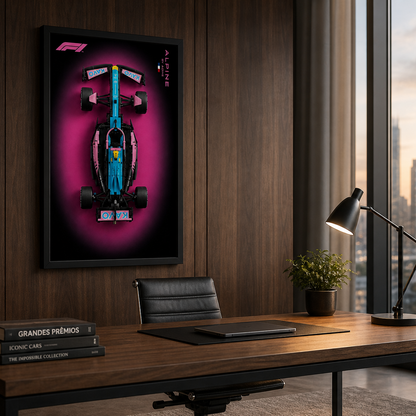 Quadro Fosco Para Alpine F1 BWT