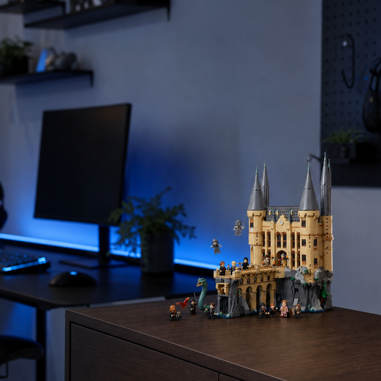 Hogwarts - Castelo: Ala Leste (2164 peças)