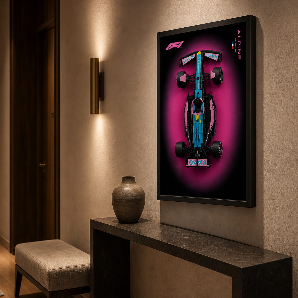 Quadro Fosco Para Alpine F1 BWT