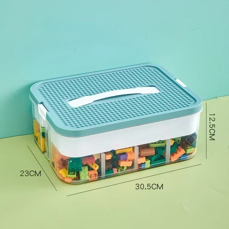 Caixa Organizadora 1 Camada Verde - 30,5 x 23 x 12,5 cm