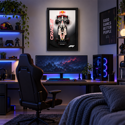 Quadro para Fórmula 1 - Max Verstappen RB21