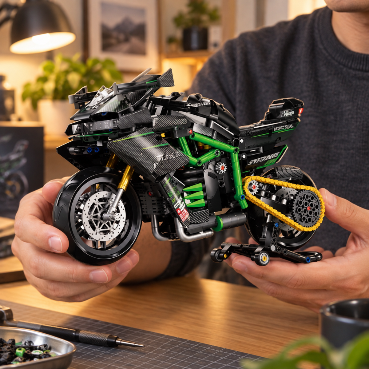 Kawasaki MG03 (812 peças) em miniatura, imagem 08