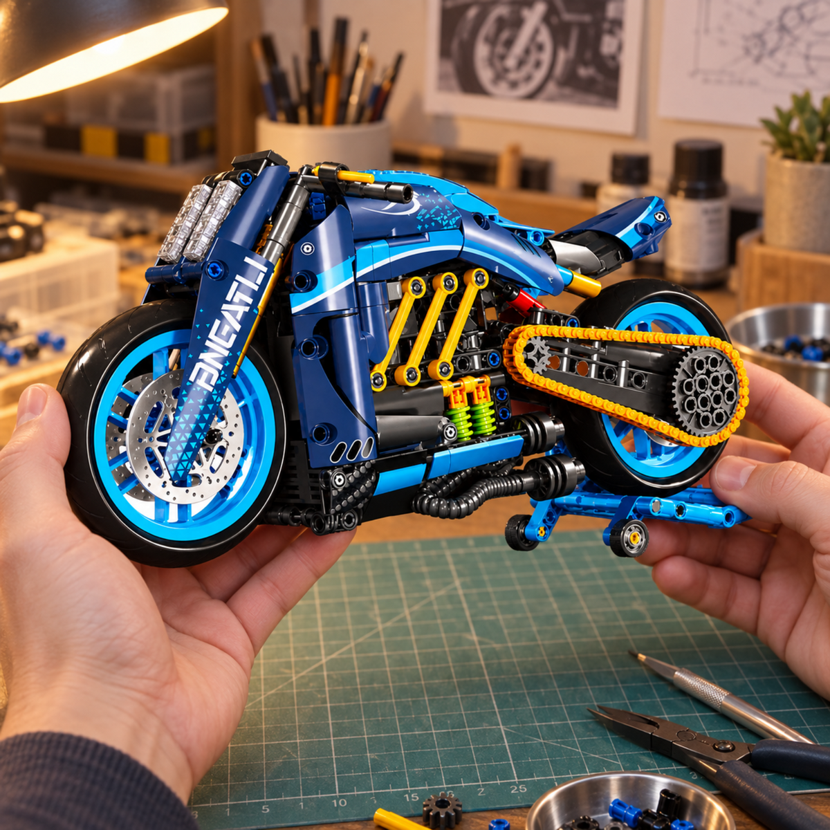 Bugatti W4 em miniatura, imagem 09
