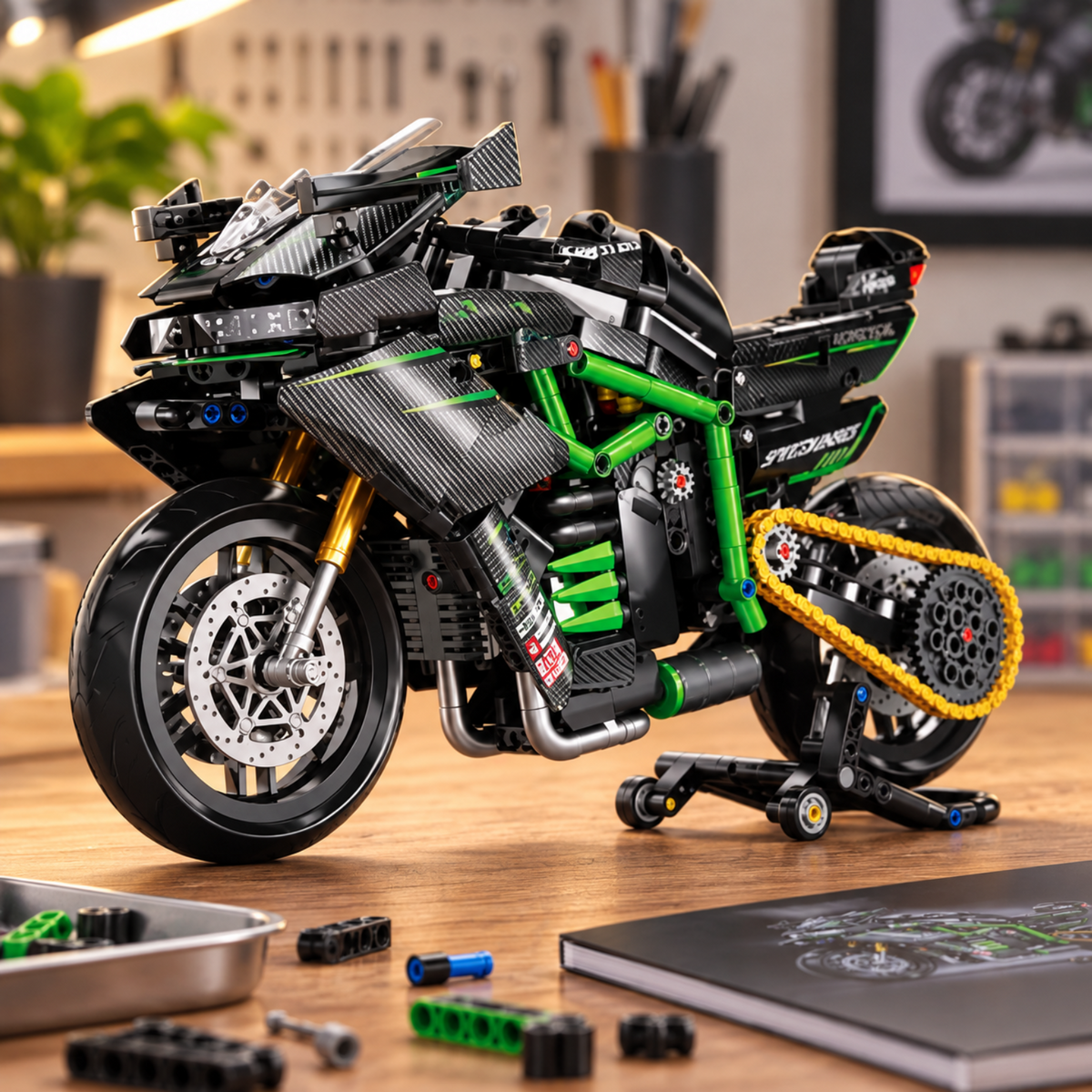 Kawasaki MG03 (812 peças) em miniatura, imagem 09
