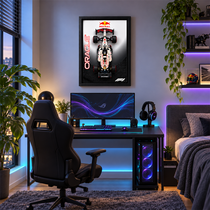 Quadro para Fórmula 1 - Max Verstappen RB21