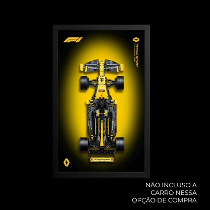 Quadro Fosco para a Fórmula-1 Renault