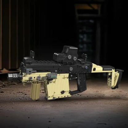 Submetralhadora Uzi (1558 peças)