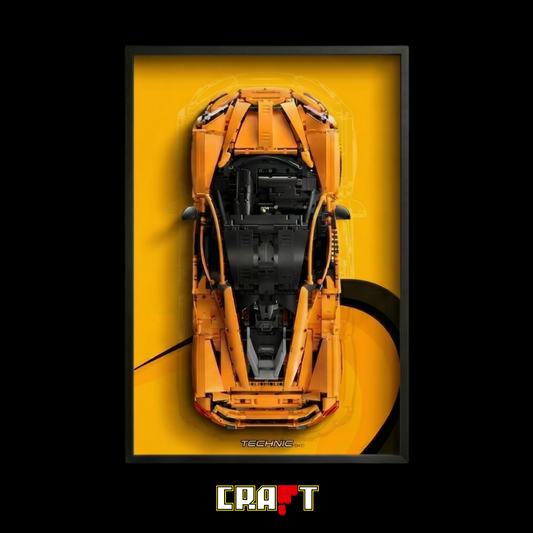 Quadro Fosco para a McLaren P1