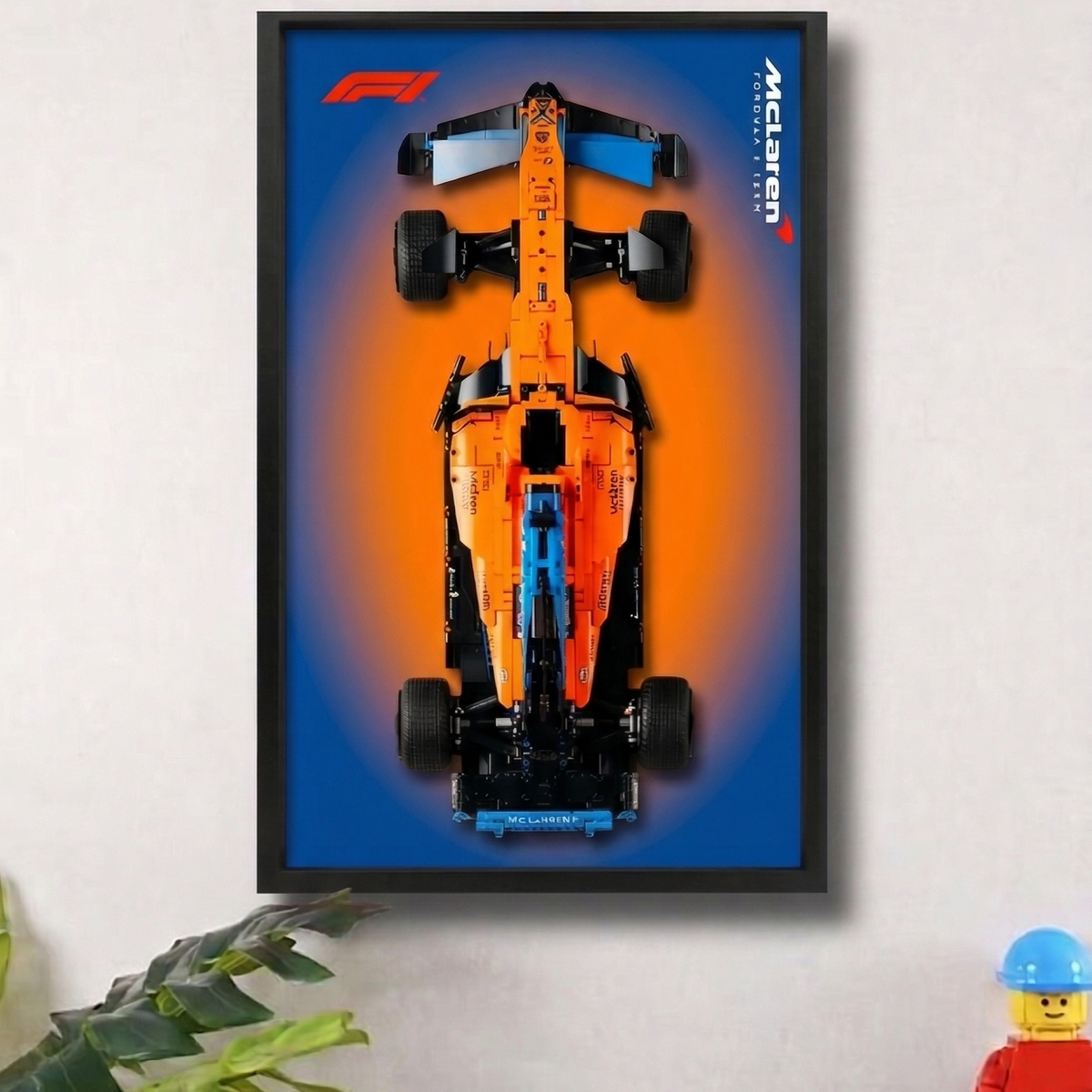 Quadro Fosco para a Fórmula-1 McLaren Team 2022