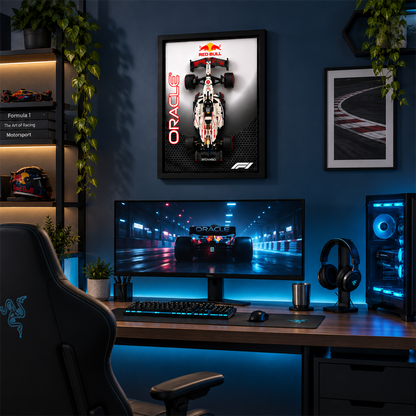 Quadro para Fórmula 1 - Max Verstappen RB21