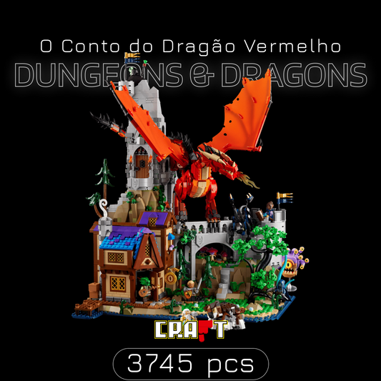 Dungeons & Dragons - O Conto do dragão vermelho (3745 peças)
