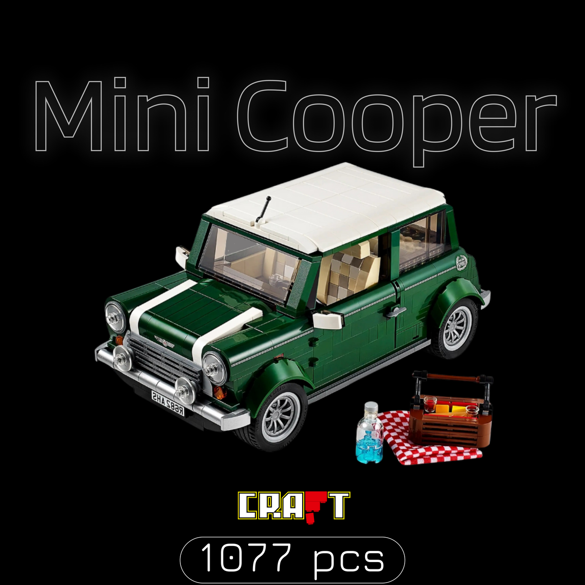 Mini Cooper (1077 peças)