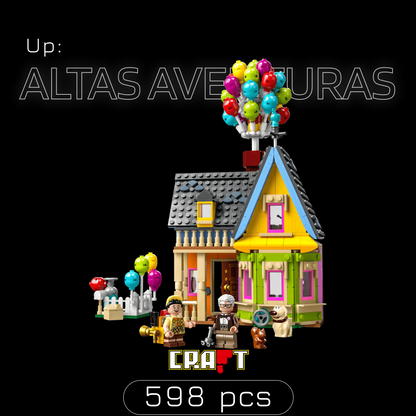 Casa de Up Altas Aventuras (598 peças)