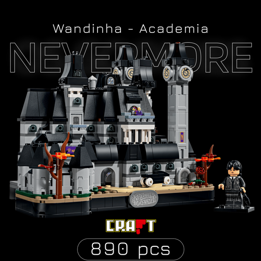 Wandinha: Academia Nevermore (890 peças)
