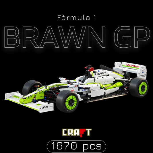 Fórmula 1 - Brawn GP (1670 peças)