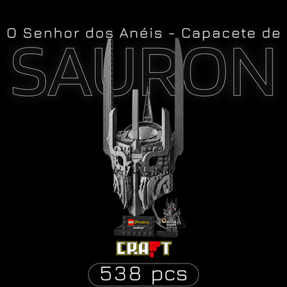 O Senhor dos Anéis - Capacete de Sauron (538 peças)