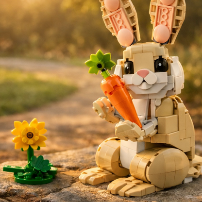 Coelhinho Fofo 3 em 1 (326 peças)