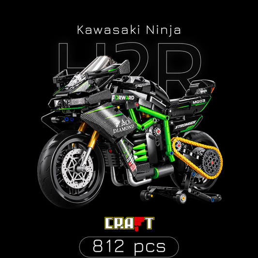 Kawasaki Ninja H2R (812 peças)