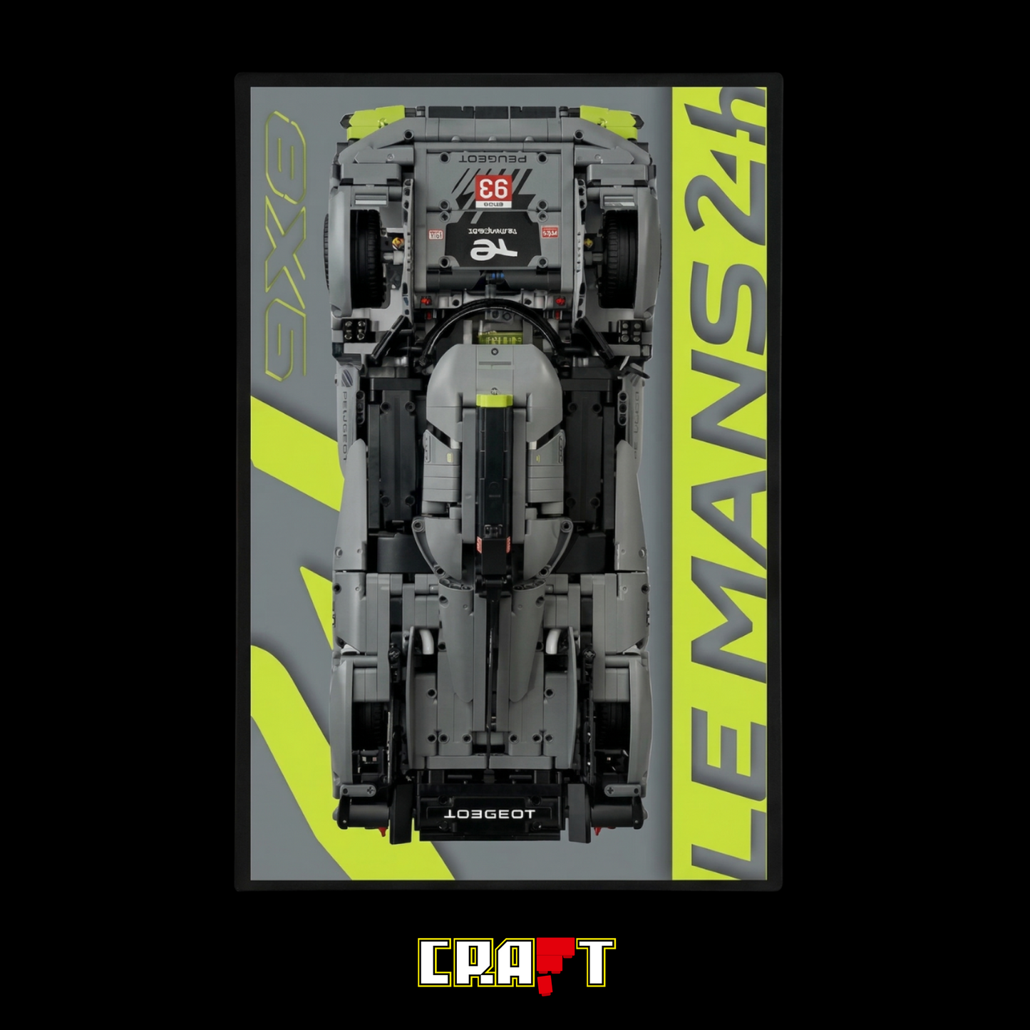 Quadro Fosco para o Peugeot 9x8 24h LeMans