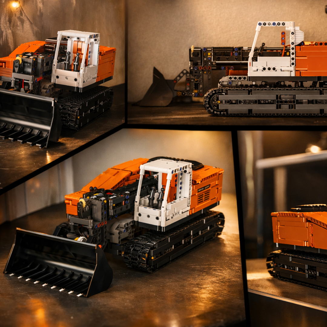 Escavadeira de Esteiras (1423 peças)