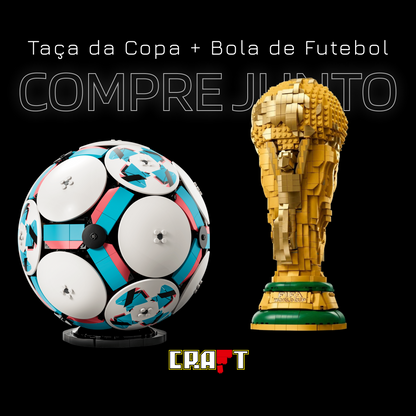 Compre Junto! Taça da Copa + Bola de Futebol