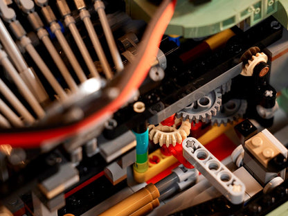 Máquina de Escrever Retrô (2079 peças)