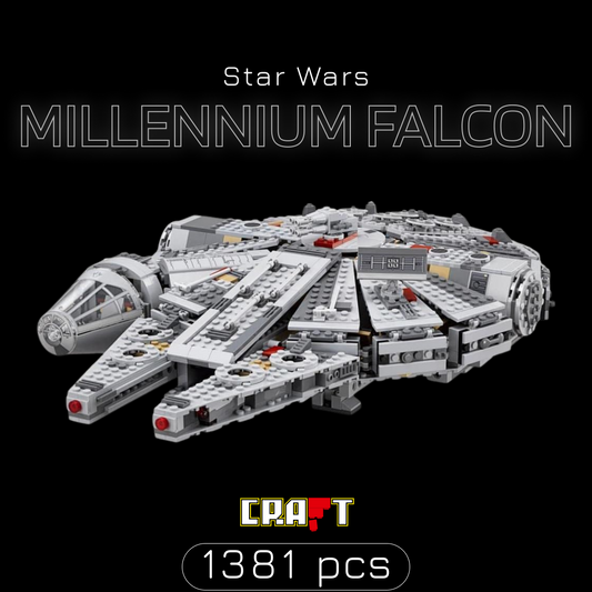 Star Wars - Millennium Falcon (1381 peças)